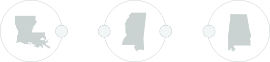 CMA participates in Public Sector Contracts in Lounisiana, Mississippi, and Alabama